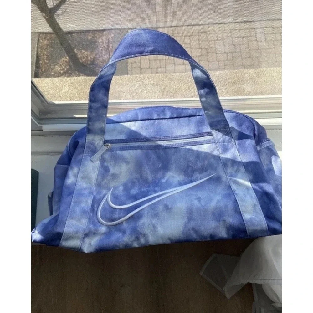 RARE Nike Duffle Bag Blue Tye Dye NWOT
